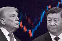 Thị trường chứng khoán Trung Quốc tăng mạnh sau thoả thuận đình chiến. Ảnh: Nikkei Asia.