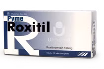 Thuốc Viên nén bao phim PymeRoxitil (Roxithromycin 150mg) do Công ty CP Pymepharco sản xuất (ảnh CQCN)