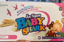 Không nên sử dụng thực phẩm Ăn ngon BABY SHARK và Medi Kid Calcium K2 vì nghi giả