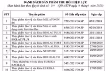 Thu hồi hiệu lực công bố 12 thực phẩm bảo vệ sức khỏe: Cảnh báo đến người tiêu dùng