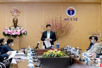 Bộ trưởng Bộ Y tế Nguyễn Thanh Long chủ trì cuộc họp