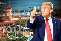 Cựu Tổng thống Mỹ Donald Trump đã kiện Bộ Tư pháp về việc tư dinh Mar-a-Lago của ông bị FBI đột kích khám xét (Ảnh: Đông Phương).
