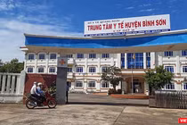 Cơ sở 2, Trung tâm Y tế huyện Bình Sơn tỉnh Quảng Ngãi, nơi đang tiếp nhận và điều trị 41 ca mắc COVID-19 trên địa bàn.