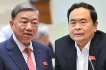 Đại tướng Tô Lâm và ông Trần Thanh Mẫn.