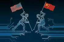 Cuộc chiến công nghệ Mỹ-Trung đang diễn ra gay gắt. Ảnh: Aljazeera.