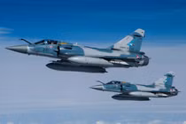 Máy bay chiến đấu Mirage 2000-5F trong biên chế Không quân Pháp (Ảnh: Reuters)