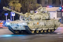 Type 100, xe tăng thế hệ mới đầu tiên trên thế giới ra mắt tại cuộc duyệt binh 3/9. Ảnh: QQnews.