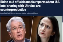 NBC đưa tin về cảnh báo của ông Joe Biden đối với các quan chức tình báo và Quốc phòng trong việc tiết lộ chia sẻ thông tin tình báo cho Ukraine.