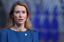Thủ tướng Estonia Kajja Kallas chỉ trích một số nước EU kêu gọi Nga và Ukraine ngừng bắn (Ảnh: FT).