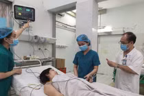 Bệnh nhân hiện đã tỉnh táo, đang dần phục hồi sức khỏe. Ảnh: BVCC