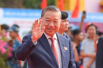 Tổng Bí thư Tô Lâm tại Lễ kỷ niệm 95 năm Ngày thành lập Đảng bộ TP Đà Nẵng.