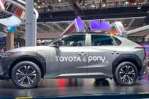 Xe điện tự lái do Toyota và Pony.ai phát triển. Ảnh CNEV Post