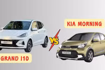 Chênh 11 triệu đồng, chọn Hyundai Grand i10 AT hay Kia Morning bản cao nhất?