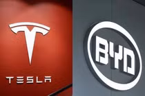 Xe điện BYD bị Tesla vượt mặt ngay trên "sân nhà"