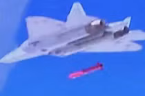 Tiêm kích tàng hình Su-57 của Nga được triển khai để trấn áp hệ thống phòng không của Ukraine (Ảnh: Military Watch Magazine)