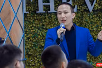 Nhà sáng lập kiêm Giám đốc điều hành Sconnect Tạ Mạnh Hoàng trao đổi về kinh nghiệm MMO.