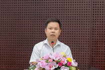 Ông Lê Minh Tường – Phó Giám đốc Sở KH&ĐT TP Đà Nẵng - trả lời báo chí tại buổi họp báo.