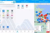 Tính năng theo dõi mưa, ngập lụt trên ứng dụng Danang Smart City