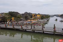 Cầu An Hội (Hội An, Quảng Nam) ngày Mùng 1 Tết Quý Mão