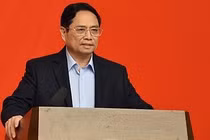 Thủ tướng Phạm Minh Chính phát biểu tại Hội nghị trực tuyến triển khai Đề án phát triển ứng dụng dữ liệu về dân cư, định danh và xác thực điện tử phục vụ chuyển đổi số quốc gia.