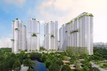 Phối cảnh dự án khu phức hợp của CapitaLand trên khu đất 8ha tại TP. Thủ Đức (Nguồn: CapitaLand)