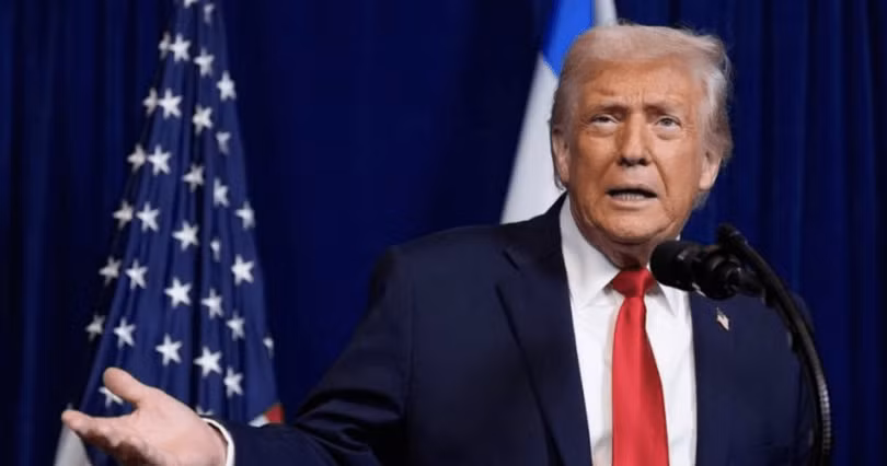 Lấy lý do bảo đảm tiền thuế của người dân Mỹ quay trở lại phục vụ lợi ích trong nước, ông Trump tuyên bố rút khỏi 66 tổ chức quốc tế. Ảnh: Reuters.