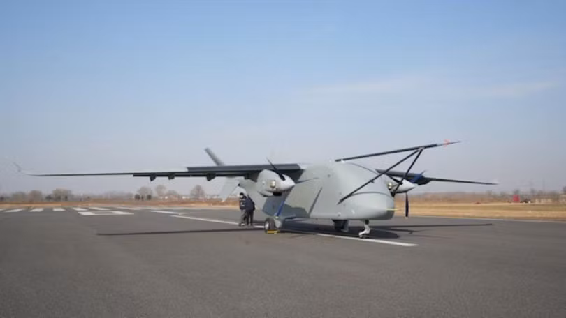 Máy bay không người lái vận tải cỡ lớn CY-8 lớn nhất thế giới. Ảnh: Guancha.