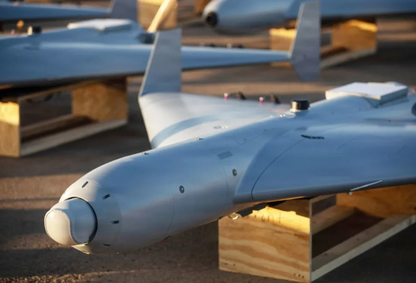 Máy bay không người lái Lucas của Mỹ sản xuất dựa trên mẫu Shahed-136 của Iran. Ảnh: Guancha.