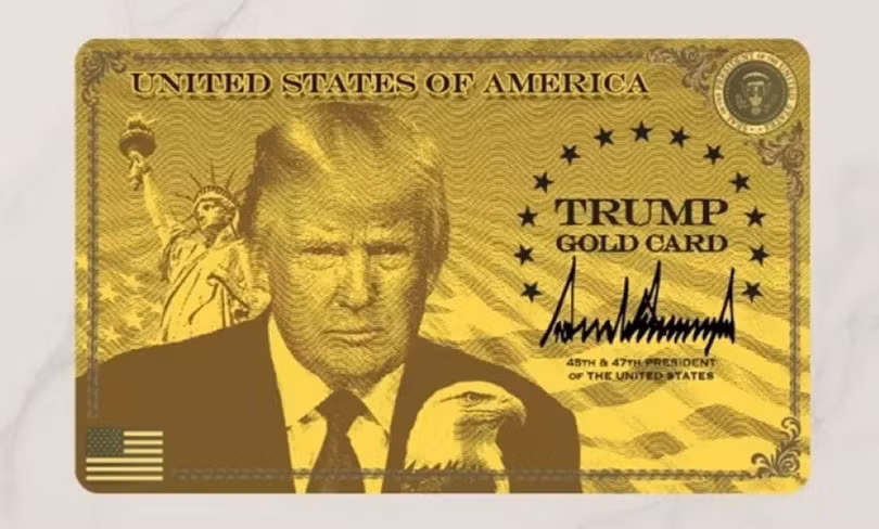 Mỹ đã thu được 1,3 tỷ USD nhờ bán "Thẻ vàng Trump" giá 1 triệu USD, nhưng mới chỉ cấp visa cho một người. Ảnh: Singtao.