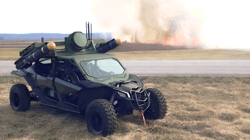 Hệ thống phòng không “Tempest” đã được Mỹ đưa vào thử nghiệm trên chiến trường Ukraine. Ảnh: QQnews.