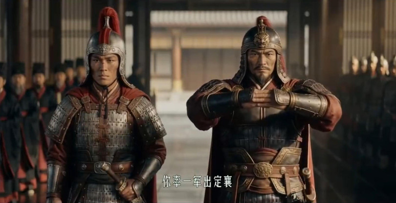 Bộ phim truyện AI "Hoắc Khứ Bệnh" đang gây bão ở Trung Quốc. Ảnh: HK01.