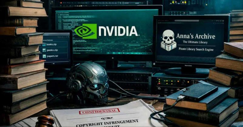 NVIDIA đang bị 5 tác giả kiện vì sử dụng tác phẩm của họ lấy từ Anna’s Archive, thư viện bóng tối lớn nhất thế giới. Ảnh: Hardwarecooking.