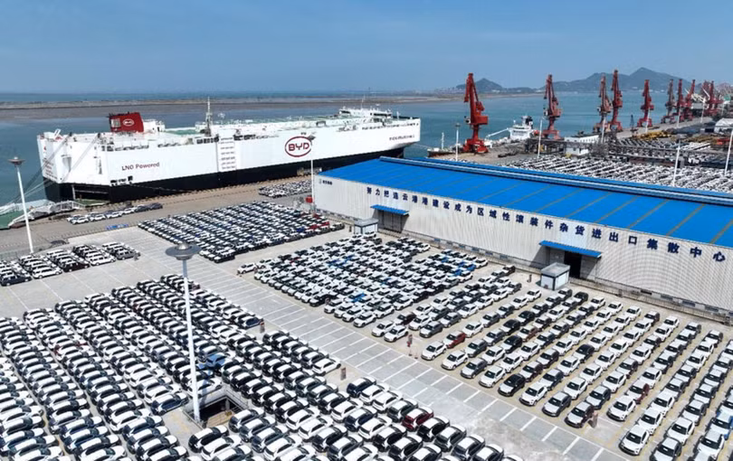 Ngành chế tạo xe hơi là một điển hình của hiện tượng "nội quyển" ở Trung Quốc. Ảnh: Creaders.