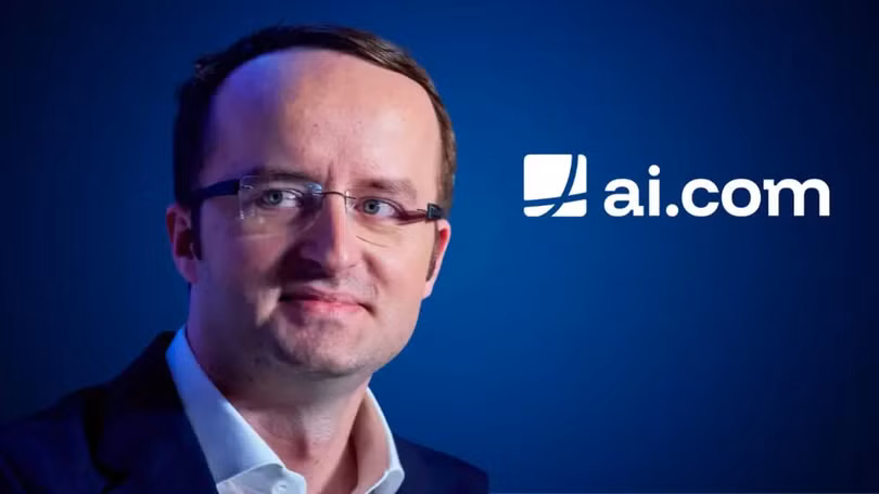 Ông Kris Marszalek, người đã mua tên miền “ai.com” với giá khoảng 70 triệu USD. Ảnh: Ourcryptotalk.