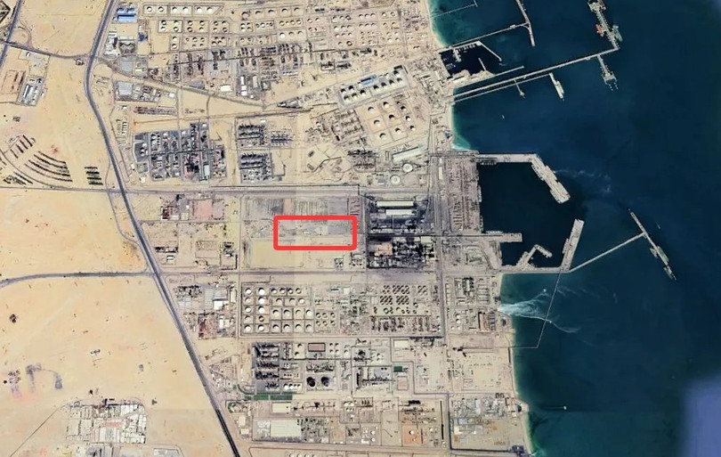 Ảnh vệ tinh chụp căn cứ Camp Arifjan của Mỹ ở Kuwait sau khi bị tên lửa và UAV Iran tấn công. Ảnh: QQnews.