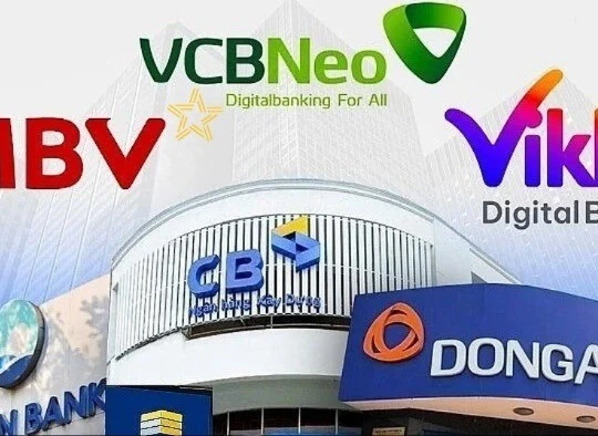 Loạt ngân hàng "0 đồng" bắt đầu có lãi