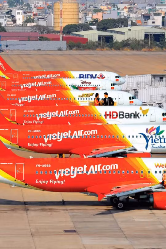 Vietjet tăng vốn lên gần 7.700 tỷ đồng