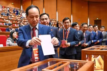 Đại hội Đảng lần thứ XIV vừa bỏ phiếu bầu 200 Ủy viên Trung ương.