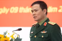 Trung tướng Tào Đức Thắng, Chủ tịch kiêm Tổng Giám đốc Tập đoàn Viettel phát biểu tại Hội nghị.