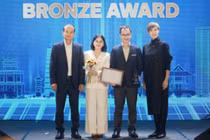 Đại diện Elcom nhận giải Đồng Giải thưởng Số ASEAN 2026. 