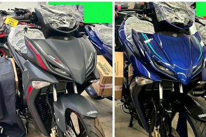 Phần đầu xe của Yamaha Exciter đời mới lấy cảm hứng từ các thế hệ xe trong quá khứ như Exciter 135 hay Exciter 150. Ảnh: MXH.