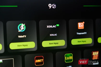 Xoilac và loạt website bóng đá lậu ngừng hoạt động