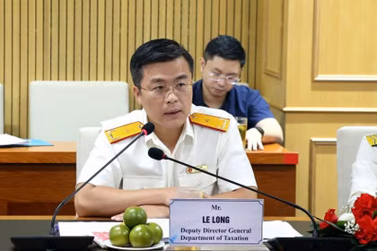 Ông Lê Long - Phó Cục trưởng Cục Thuế