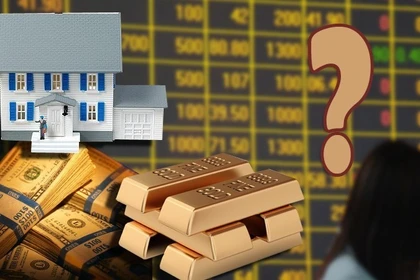 Giữ vàng hay xuống tiền mua nhà