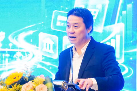 Ông Bùi Huy Hoàng, Phó Giám đốc Trung tâm Phát triển Thương mại điện tử (Cục Thương mại điện tử, Bộ Công Thương). Ảnh XM.