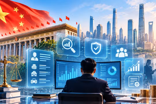 Trung Quốc tăng cường kiểm soát quyền lực, phòng chống tham nhũng và xung đột lợi ích trong hoạt động kinh doanh. Ảnh minh hoa/AI hỗ trợ.