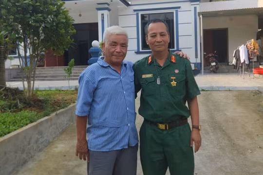 Hai người lính chung chiến hào Vị Xuyên và nghĩa tình đồng đội hơn 40 năm