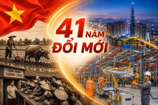 Việt Nam sau 41 năm Đổi mới: Hành trình chuyển mình mạnh mẽ qua những con số