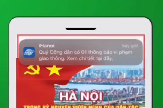 Bị camera AI "bắt lỗi", người vi phạm giao thông phản hồi, nộp phạt qua iHanoi thế nào?