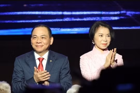 "Siêu doanh nghiệp" quy tụ vợ chồng ông Phạm Nhật Vượng và nhiều tỷ phú Việt